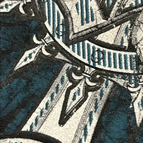 Black Graphic Men's Shirt - Picture 3 of 3